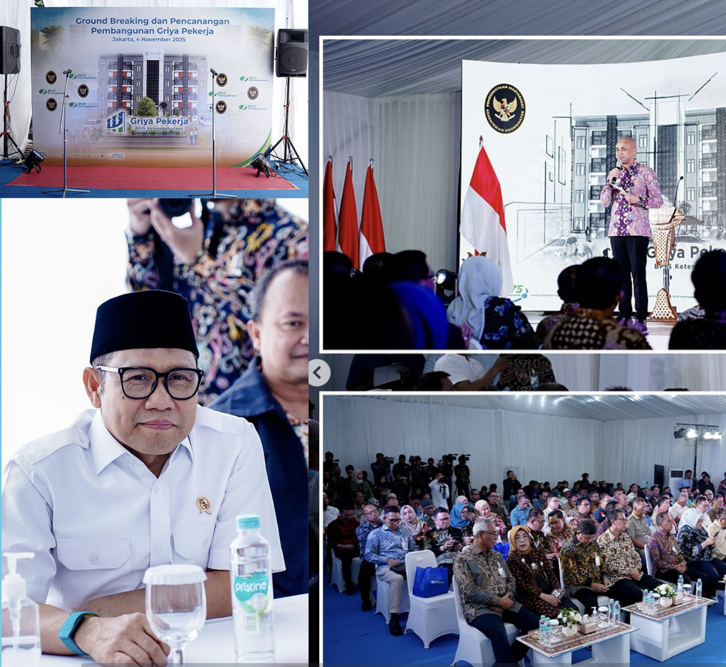 Ground Breaking Griya Pekerja – BPJS & Kemnaker