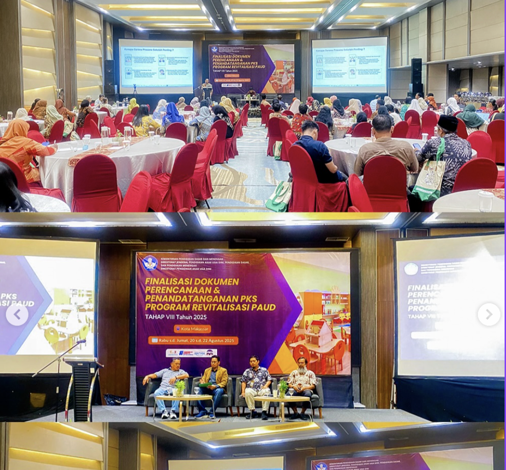 Finalisasi Dokumen & PKS Revitalisasi PAUD – Kemendikbudristek